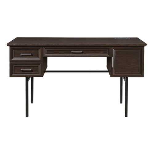 Rent to own OSP Home Furnishings - Jefferson Executive Desk With Power - Espresso