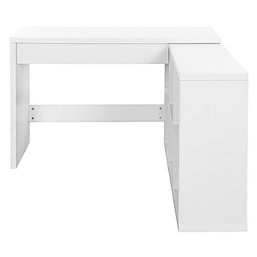 Rent to own OSP Home Furnishings - Waverly Sit-To-Stand L-Desk - White