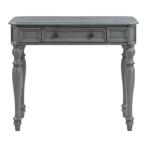 Rent to own OSP Home Furnishings - Country Meadows 36" Desk - Plantation Grey