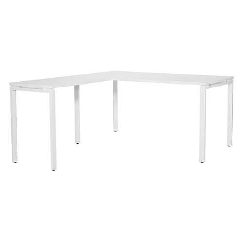 Rent to own OSP Home Furnishings - Prado L Workstation in - White