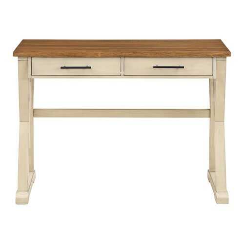 Rent to own OSP Home Furnishings - Jericho Rustic Writing Desk - Antique White