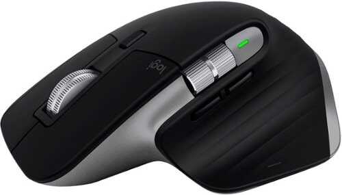 Rent to own Logitech - MX Master 3S for Mac Bluetooth Laser Mouse with Ultrafast Scrolling - Space Gray