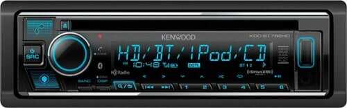 Rent to own Kenwood - In-Dash CD/DM Receiver - Built-in Bluetooth - Satellite Radio-Ready with Detachable Faceplate - Black