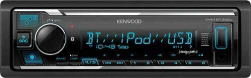 Rent to own Kenwood - In-Dash Digital Media Receiver - Built-in Bluetooth - Satellite Radio-ready with Alexa Built-in Voice control - Black
