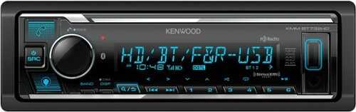 Rent to own Kenwood - In-Dash Digital Media Receiver - Built-in Bluetooth - Satellite Radio-Ready with Detachable Faceplate - Black