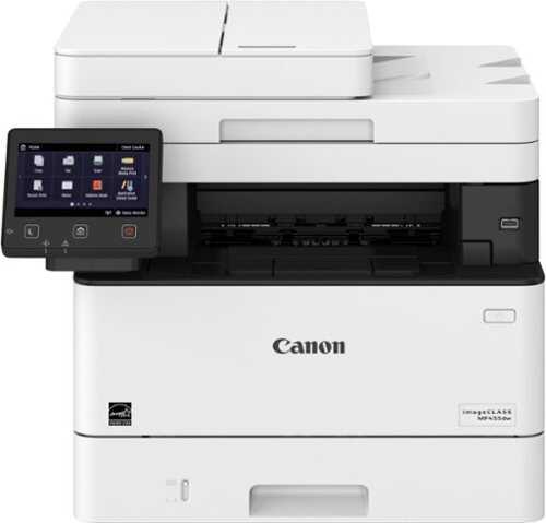 Rent to own Canon - imageCLASS MF455dw Wireless Black-and-White All-In-One Laser Printer with Fax - White