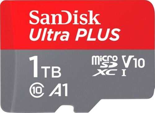 Rent to own SanDisk - Ultra PLUS 1TB microSDXC UHS-I Memory Card