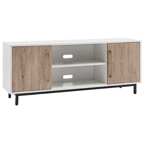 Rent to own Camden&Wells - Julian TV Stand for Most TVs up to 65" - White/Antiqued Gray Oak