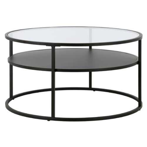 Rent to own Camden&Wells - Ada Round Coffee Table - Blackened Bronze