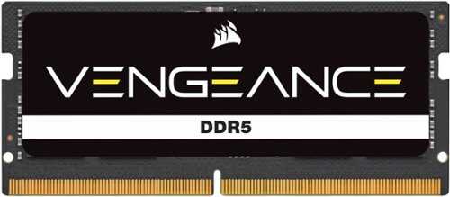 Rent to own CORSAIR - Vengeance 16GB (1PK 16GB) 4800MHz DDR5 C40 So-DIMM Laptop Memory - Black