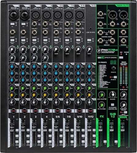 Rent to own Mackie - ProFX12v3 Professional Effects Mixer with USB - Black