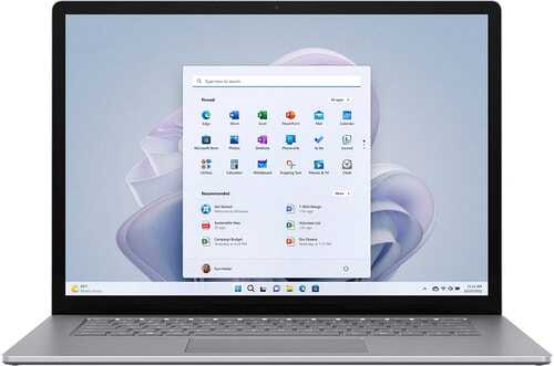 Microsoft - Surface Laptop 5 – 15” Touch Screen – Intel Evo Platform Core i7 – 8GB Memory – 512GB SSD (Latest Model) - Platinum