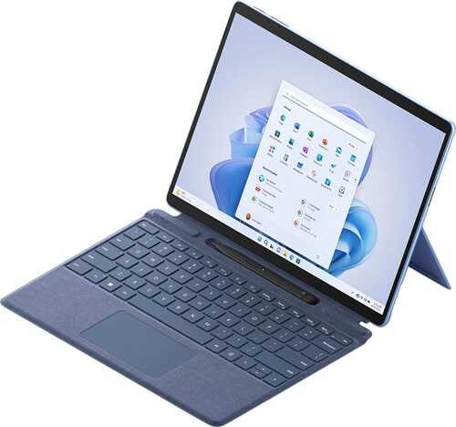 Rent To Own - Microsoft - Surface Pro 9 – 13" Touch Screen – Intel Evo Platform Core i7- 16GB Memory – 256GB SSD – Device Only (Latest Model) - Sapphire