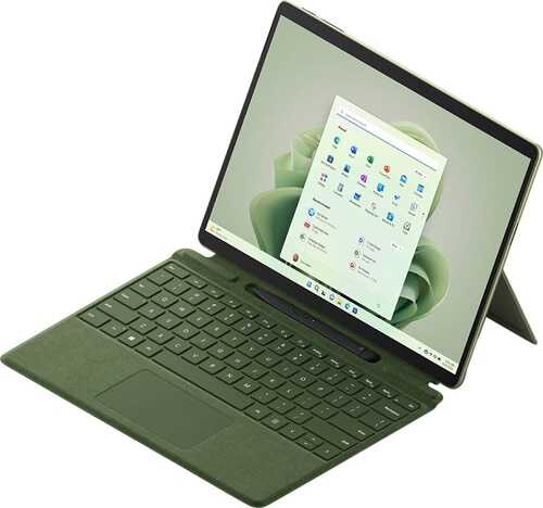 Rent To Own - Microsoft - Surface Pro 9 – 13" Touch Screen – Intel Evo Platform Core i5- 8GB Memory – 256GB SSD – Device Only (Latest Model) - Forest