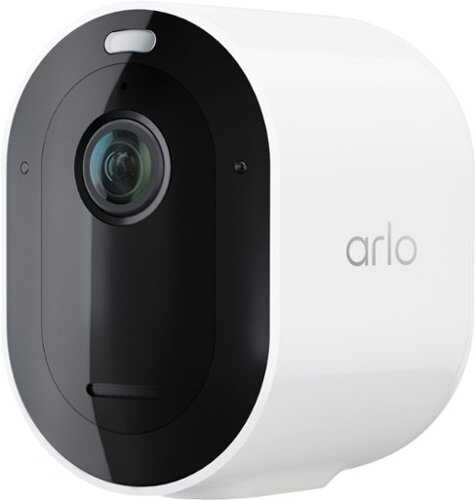 Rent to own Arlo - Pro 5S 2K Spotlight Camera – Indoor/Outdoor Wire-Free Security Camera, 1 Pack - White