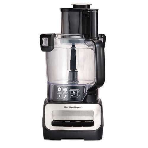 Rent To Own - Hamilton Beach Stack & Snap 14 Cup Duo Food Processor - BLACK