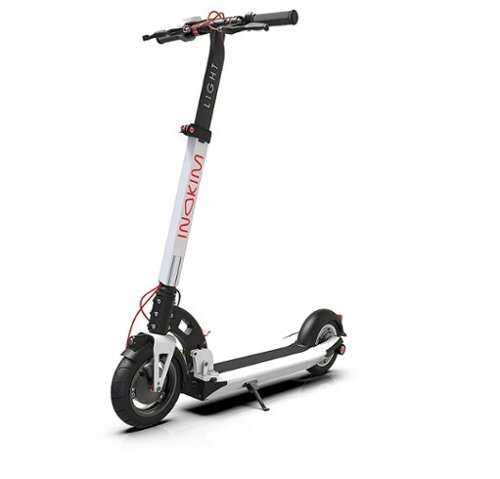 Rent to own INOKIM - LIGHT2 Scooter w/25 miles Max Operating  Range & 21 mph Max Speed - White