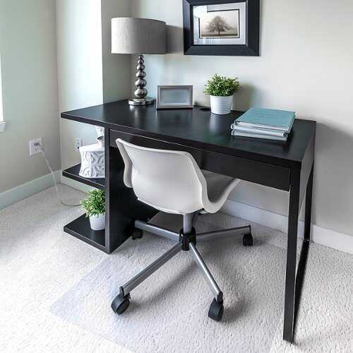Rent to own Floortex - Ultimat® Polycarbonate Rectangular Chair Mat for Carpets up to 1/2" - 48 x 79" - Clear