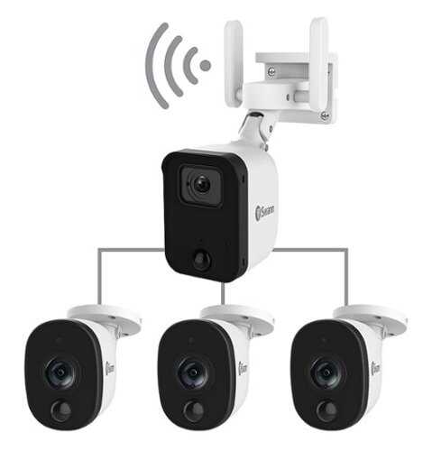 Rent To Own - Swann Fourtify 4 Camera Indoor/Outdoor Wireless Security System