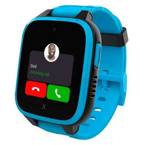 Rent to own Xplora - Kids' X3GO3 (GPS + Cellular) Smart Watch 42mm Calls, Messages, SOS, GPS Tracker, Camera, Step Counter, SIM Card - Blue