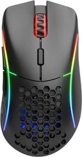 Rent to own Glorious - Model D Wireless RGB Honeycomb Gaming Mouse - Matte Black