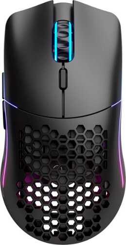 Rent to own Glorious - Model O Minus Wireless RGB Honeycomb Gaming Mouse - Matte Black