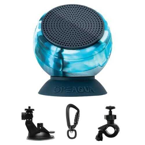 Rent to own Speaqua - Barnacle Pro Adventure Speaker Kit - Tidal Blue