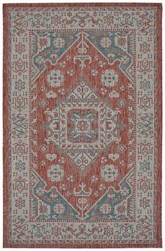 Rent to own Kaleen - Arelow Collection 5'3" x 7'6" Area Rug - Paprika