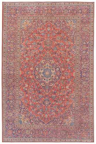 Rent to own Kaleen - Amalie Collection Navy 5' x 7'6" Area Rug - Coral