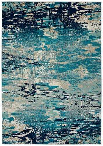 Rent to own Kaleen - Legata Collection 7'10" x 10' Area Rug - Blue