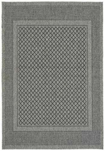 Rent to own Kaleen - Bacalar Collection 5'3" x 7'6" Area Rug - Charcoal