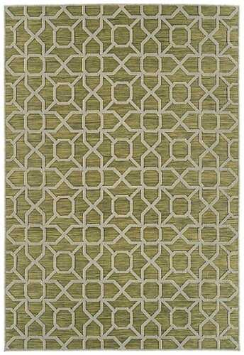 Rent to own Kaleen - Cove Collection 5'3" x 7'6" Area Rug - Lime Green