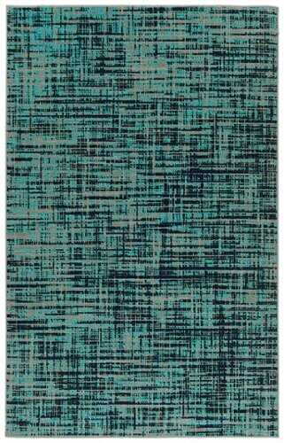 Rent to own Kaleen - Zuma Beach 7'10" x 10' Area Rug - Turquoise