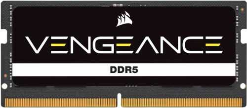 Rent to own CORSAIR - VENGEANCE 32GB (1PK 32GB) 4800MHz DDR5 C40 So-DIMM Laptop Memory - Black