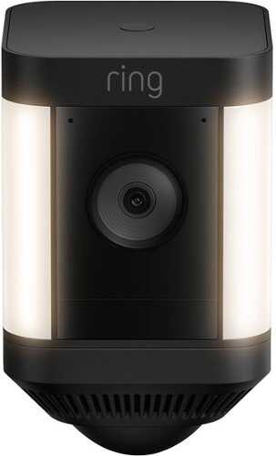 Rent to own Ring - Spotlight Cam Plus - Battery - Outdoor/Indoor Wireless 1080p Surveillance Camera - Black