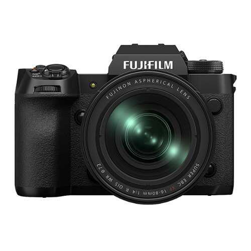 FUJIFILM X-H2 Mirrorless Camera Body, Black w/ FUJINON XF16-80mmF4 R OIS WR Lens Kit