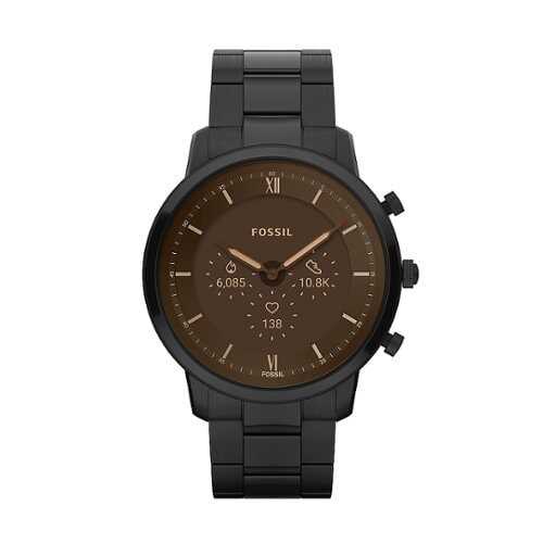 Fossil Neutra Gen 6 Hybrid Smartwatch Black Stainless Steel - Black