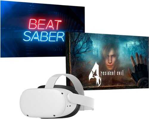Meta - Quest 2 Resident Evil Bundle with Beat Saber - 256GB