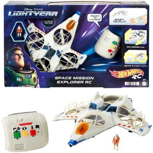 Rent to own Disney - RC Lightyear Space Mission Explorer Vehicle - White