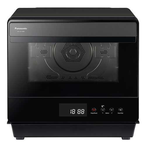 Rent To Own - Panasonic - .7 Cu. Ft. HomeCHEF 7-in-1 Compact Oven - Black