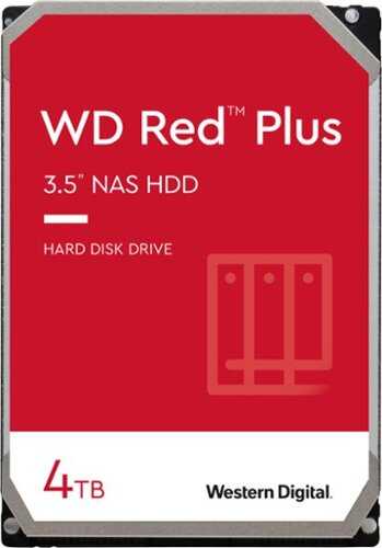 Rent to own WD - Red Plus 4TB Internal SATA NAS Hard Drive for Desktops