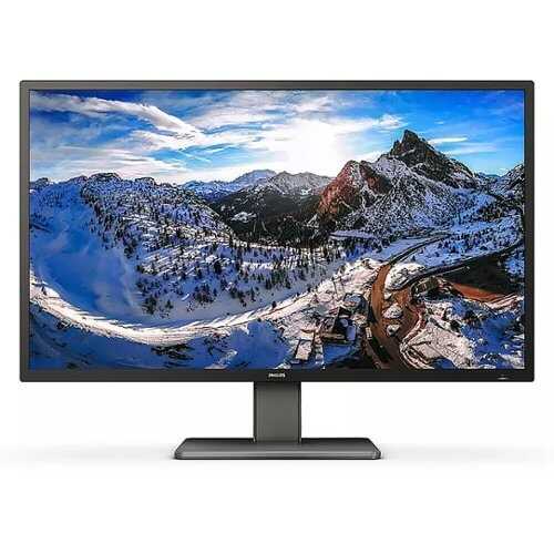 Rent to own Philips - 439P1 42.5" VA LCD 4K UHD Monitor with MultiView - Black