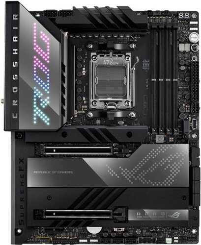 Rent to own ASUS - ROG CROSSHAIR X670E HERO USB-C Gen2 AMD Motherboard with LED Lighting