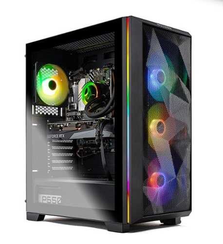 Skytech Gaming - Chronos Gaming Desktop PC –  Intel Core i5-12600K –  16G Memory –  NVIDIA GeForce RTX 3060 – 1TB NVMe – 240mm AIO - Black