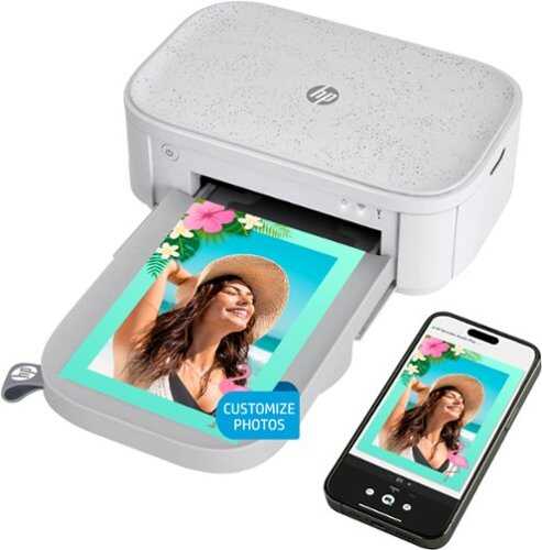 Rent to own HP - Sprocket Studio Plus WiFi Photo Printer, Compatible with iOS and Android - White