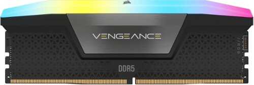 Rent to own CORSAIR - VENGEANCE RGB 32GB (2PK 16GB) 5600MHz DDR5 C40 Desktop Memory Kit - Black