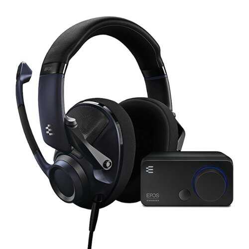 Rent to own EPOS Gaming Bundle with H6PRO Open Wired Headset & GSX 300 External Sound Card - Sebring Black