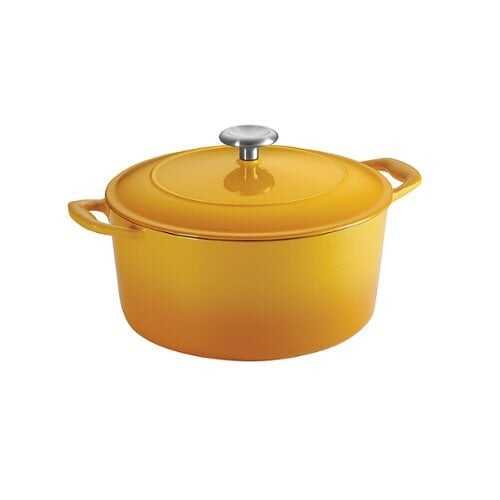 Rent to own Tramontina - 5.5Qt Round Covered Dutch Oven - Sunrise