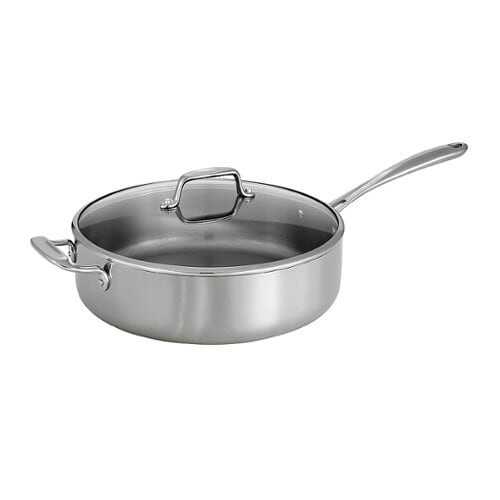 Rent to own Tramontina - 6Qt Covered Deep Saute Pan - Silver