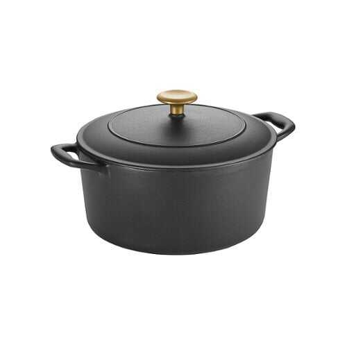 Rent to own Tramontina - 5.5Qt Round Covered Dutch Oven - Black